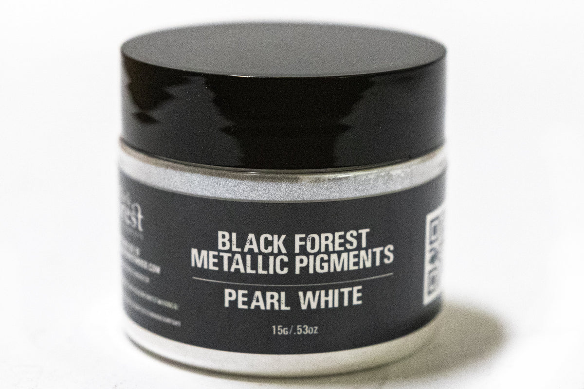 Pearl White - Black Forest Metallic Pigment
