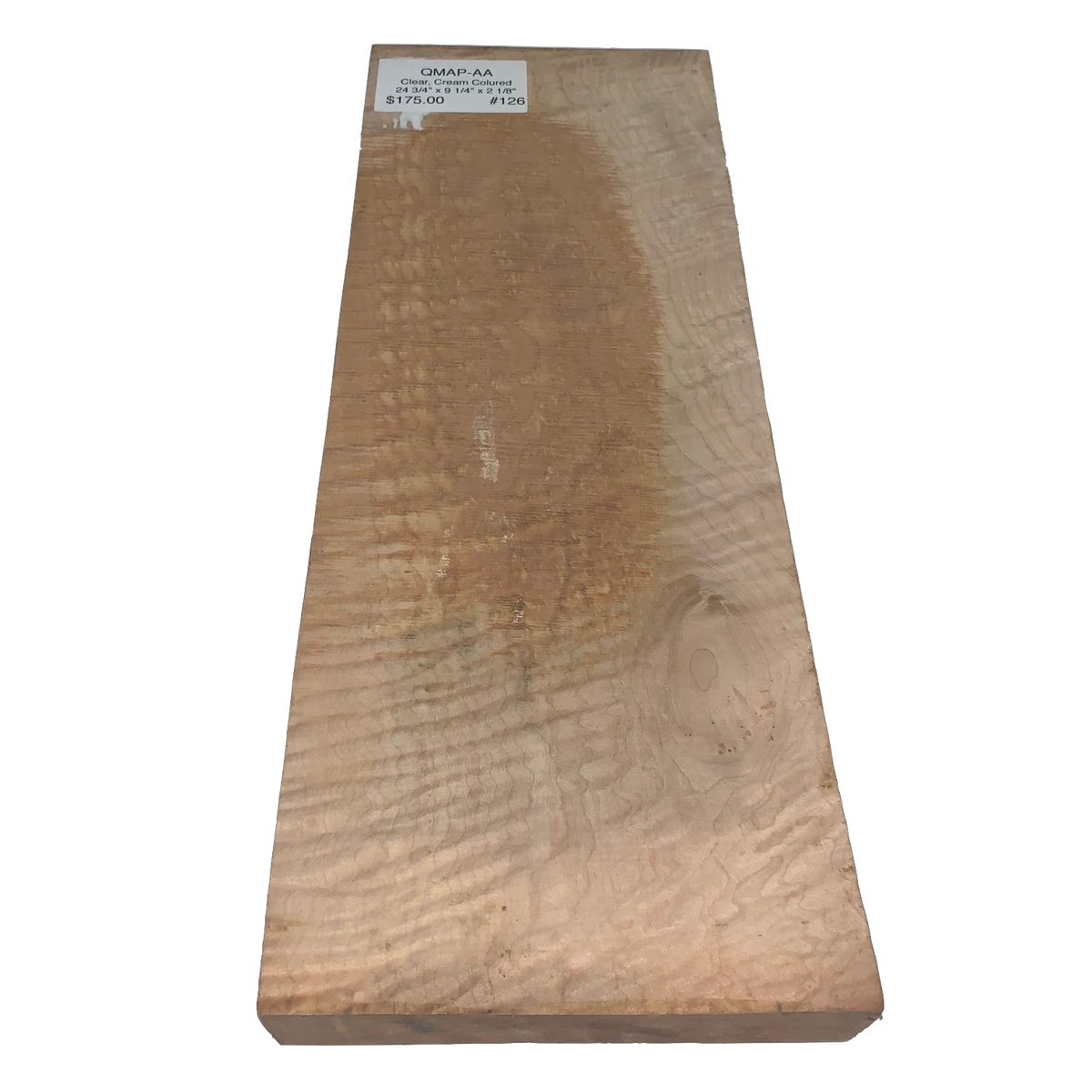 Guitar Body - Quilted Maple - #126